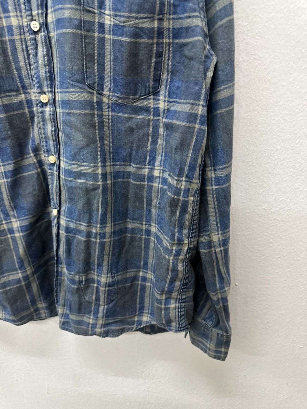 Remi Relief Remi Relief Japan Small Hidden Pocket Flannel Shirt Size US M / EU 48-50 / 2 - 21 Thumbnail