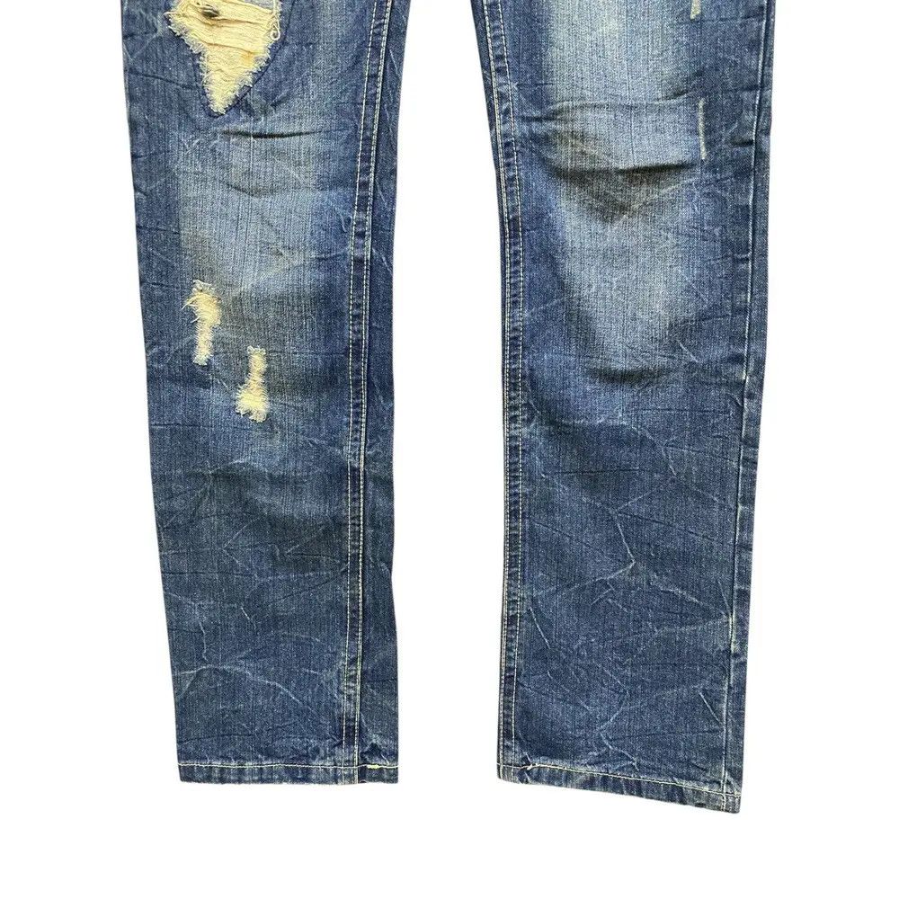 If Six Was Nine Vintage Distressed Jessy Logan Jeans Style Size US 30 / EU 46 - 10 Thumbnail
