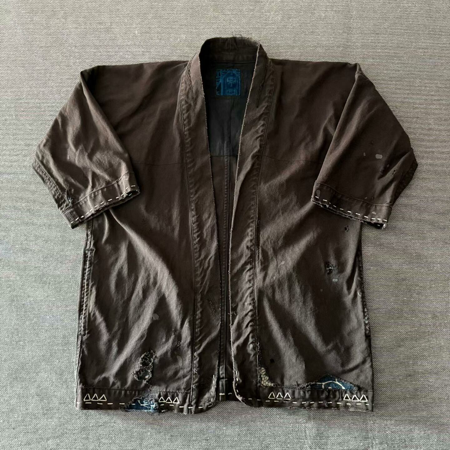Visvim Visvim Ict Mud-Dyed Vintage Robe Size US L / EU 52-54 / 3 - 1 Thumbnail