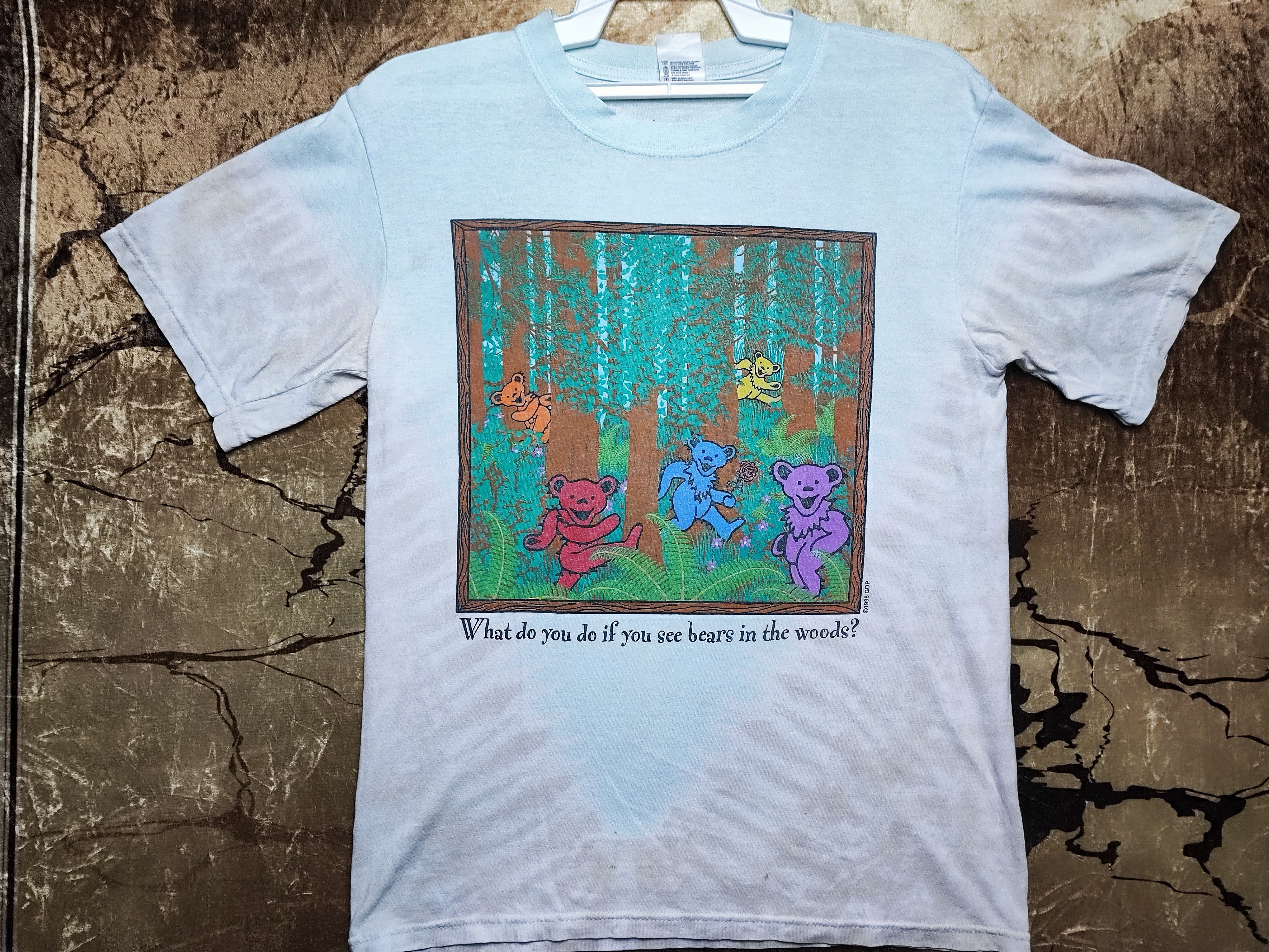 Band Tees × Grateful Dead × Vintage Vintage 1998 Grateful Dead Graphic T Shirt Size US S / EU 44-46 / 1 - 3 Thumbnail