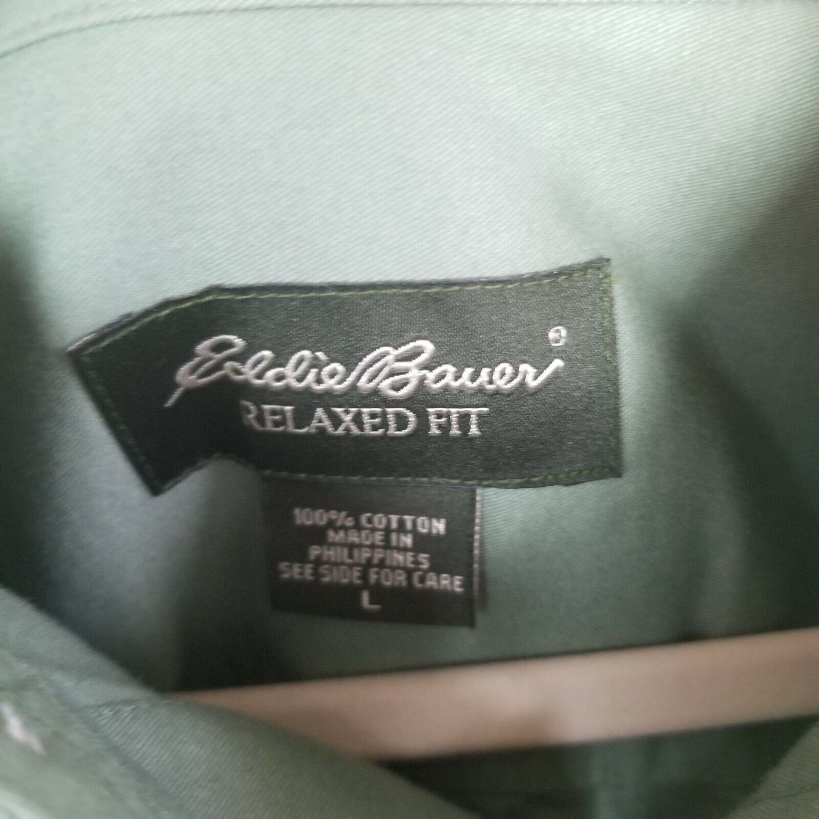 Eddie Bauer Eddie Bauer Mens Button Down Shirt L Casual Preppy Cotton Size US L / EU 52-54 / 3 - 3 Thumbnail