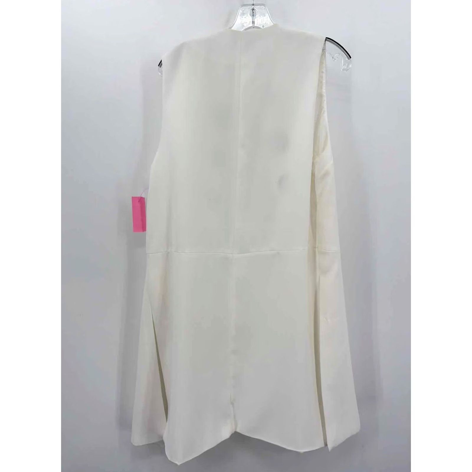 Vintage Adore White Size Small Duster Vest Size S / US 4 / IT 40 - 2 Thumbnail