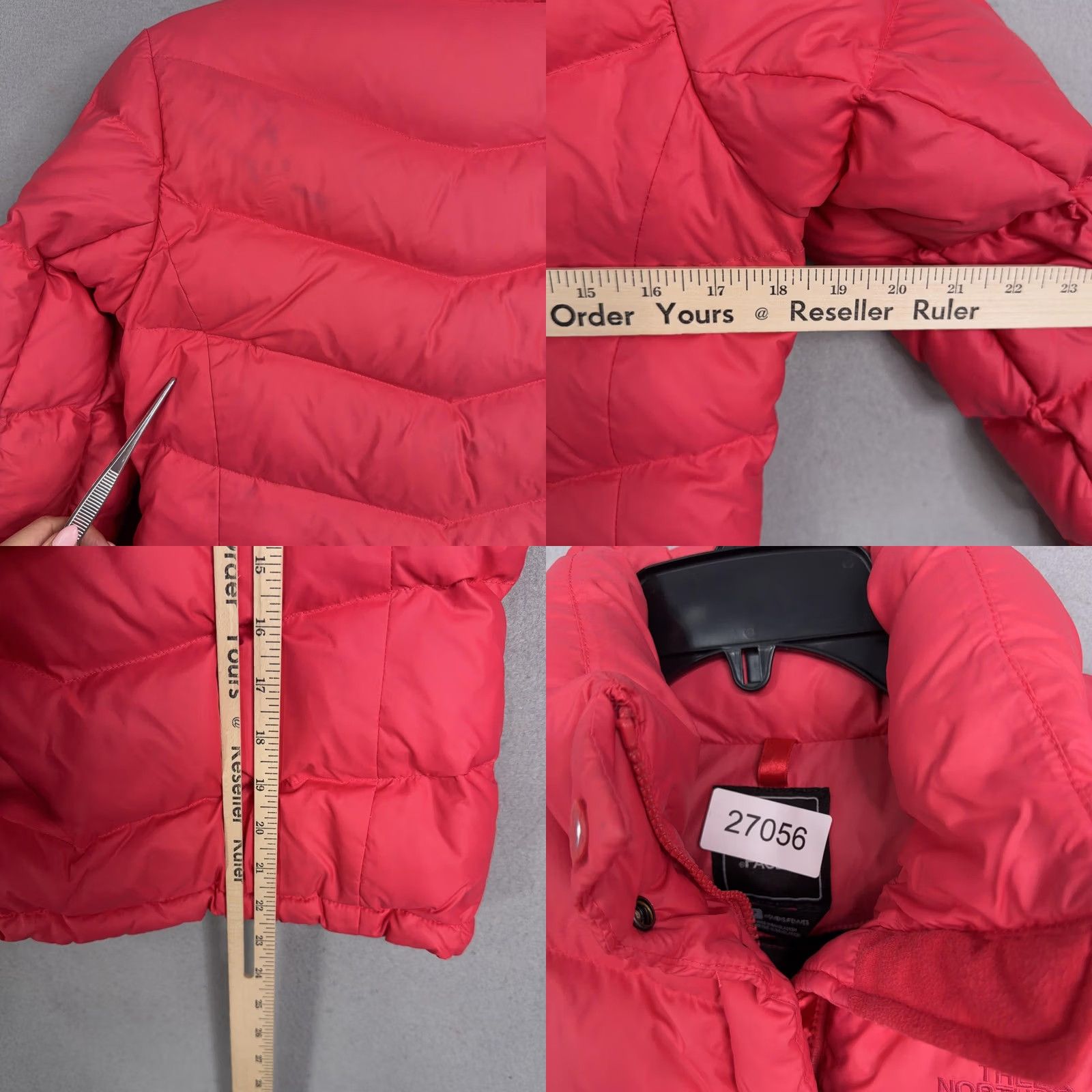 The North Face The North Face Jacket Womens Small Pink 700 Down Puffer Winter Zip Pockets Size S / US 4 / IT 40 - 8 Thumbnail