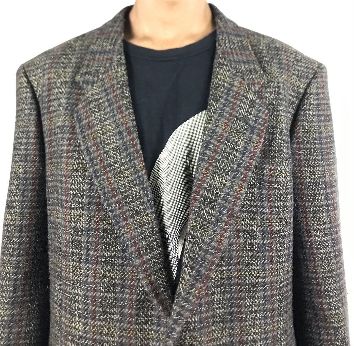 Vintage ⚡️Vintage Cashmere & Wool Tweed Coat Jacket Size US M / EU 48-50 / 2 - 18 Thumbnail