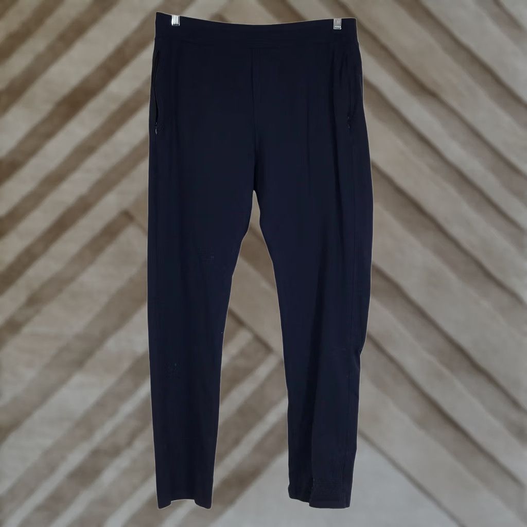 Vintage PUBLIC REC Pants Mens M NAVY MEN ELASTIC WAIST NYLON BLEND PULL Size US 31 - 1 Thumbnail