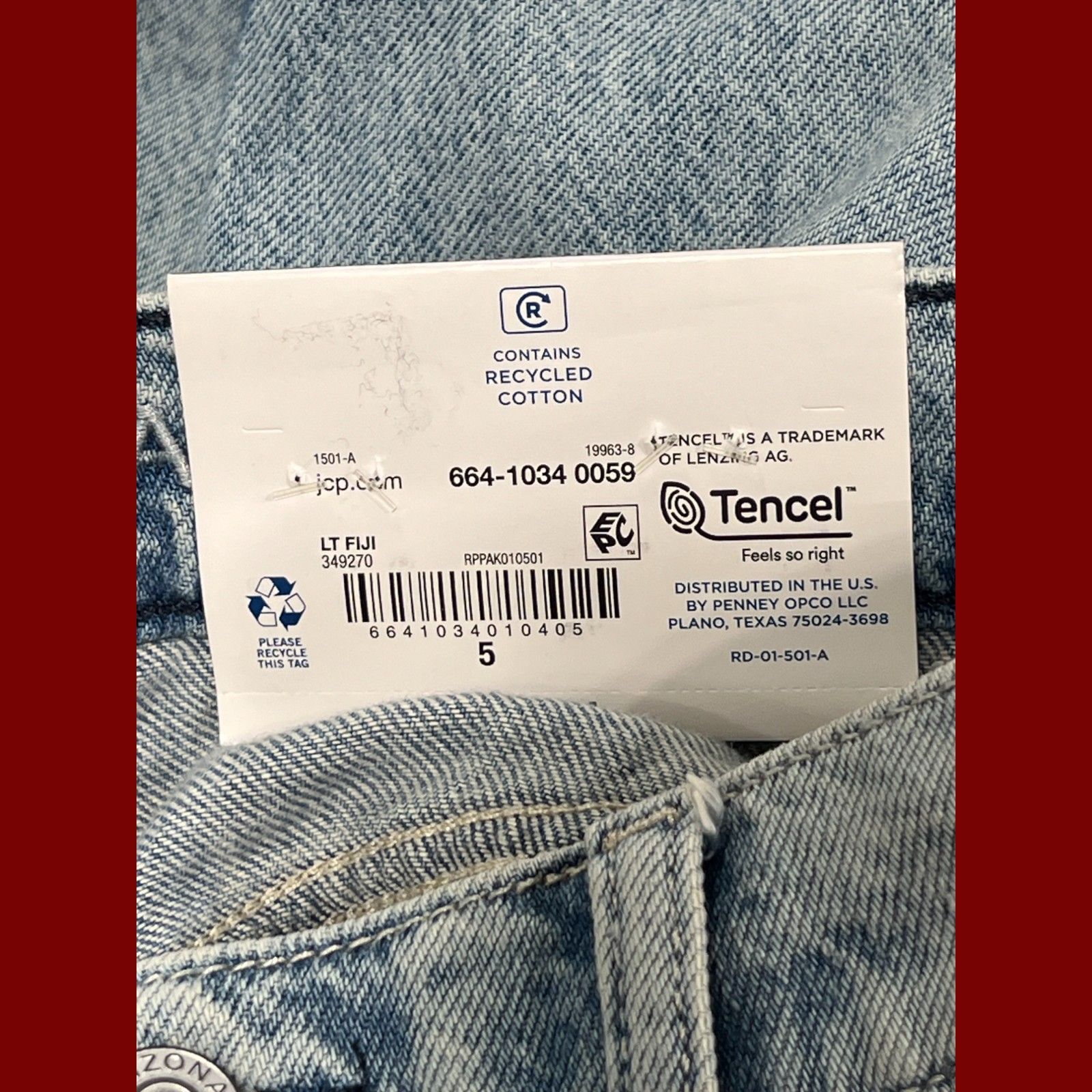 Other Arizona - Juniors Women High-Rise Relaxed Through Hip & Thig Size 30" / US 8 / IT 44 - 11 Thumbnail