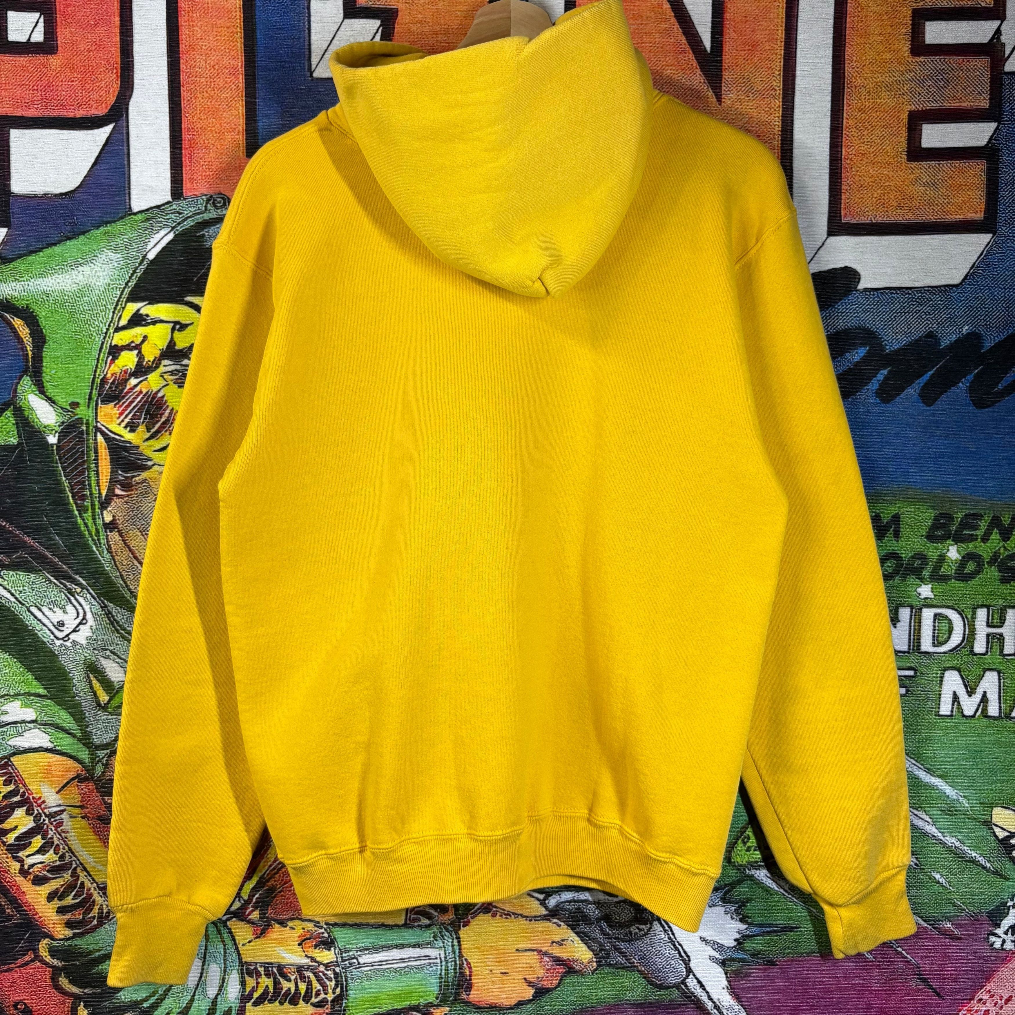 Vintage Vintage 1980s Yellow LSU Tigers Hoodie SweatShirt Size M Size US M / EU 48-50 / 2 - 3 Thumbnail