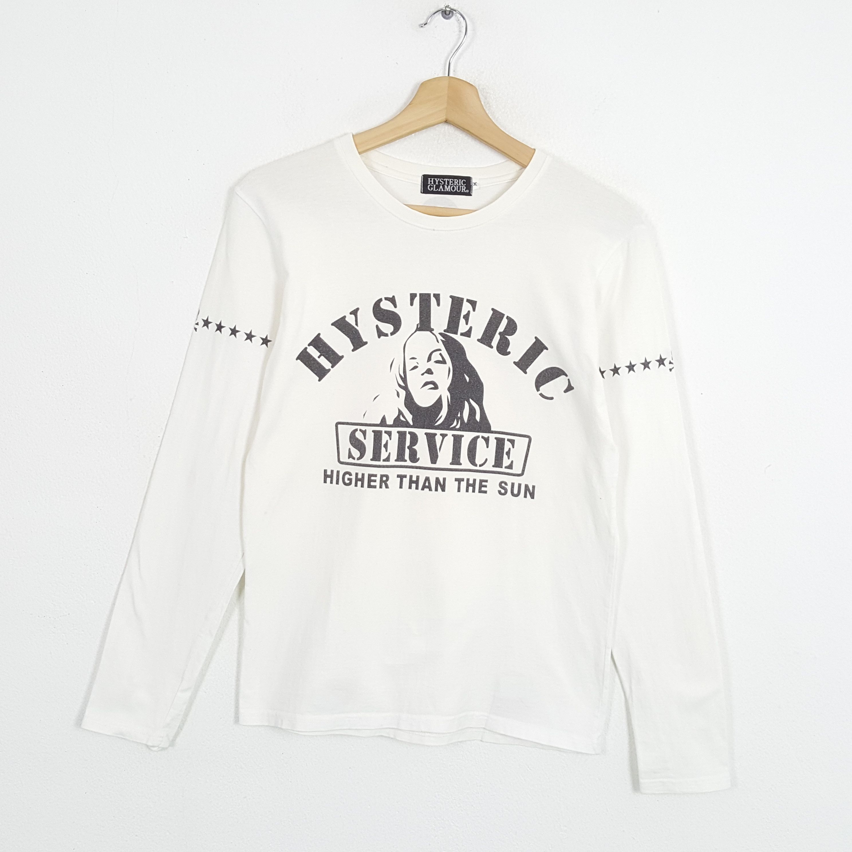 Hysteric Glamour × Japanese Brand × Vintage Vintage HYSTERIC GLAMOUR Japanese Fashion Brand T-Shirts Size S / US 4 / IT 40 - 1 Thumbnail