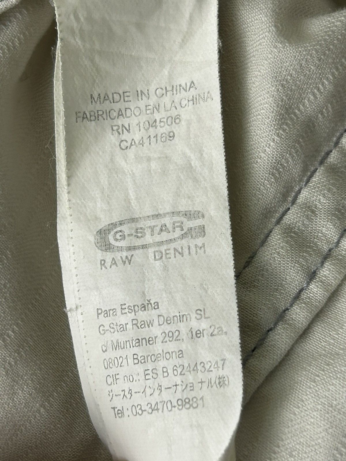 G-Star G Star Raw 3301 Cargo Jacket Size US L / EU 52-54 / 3 - 15 Thumbnail