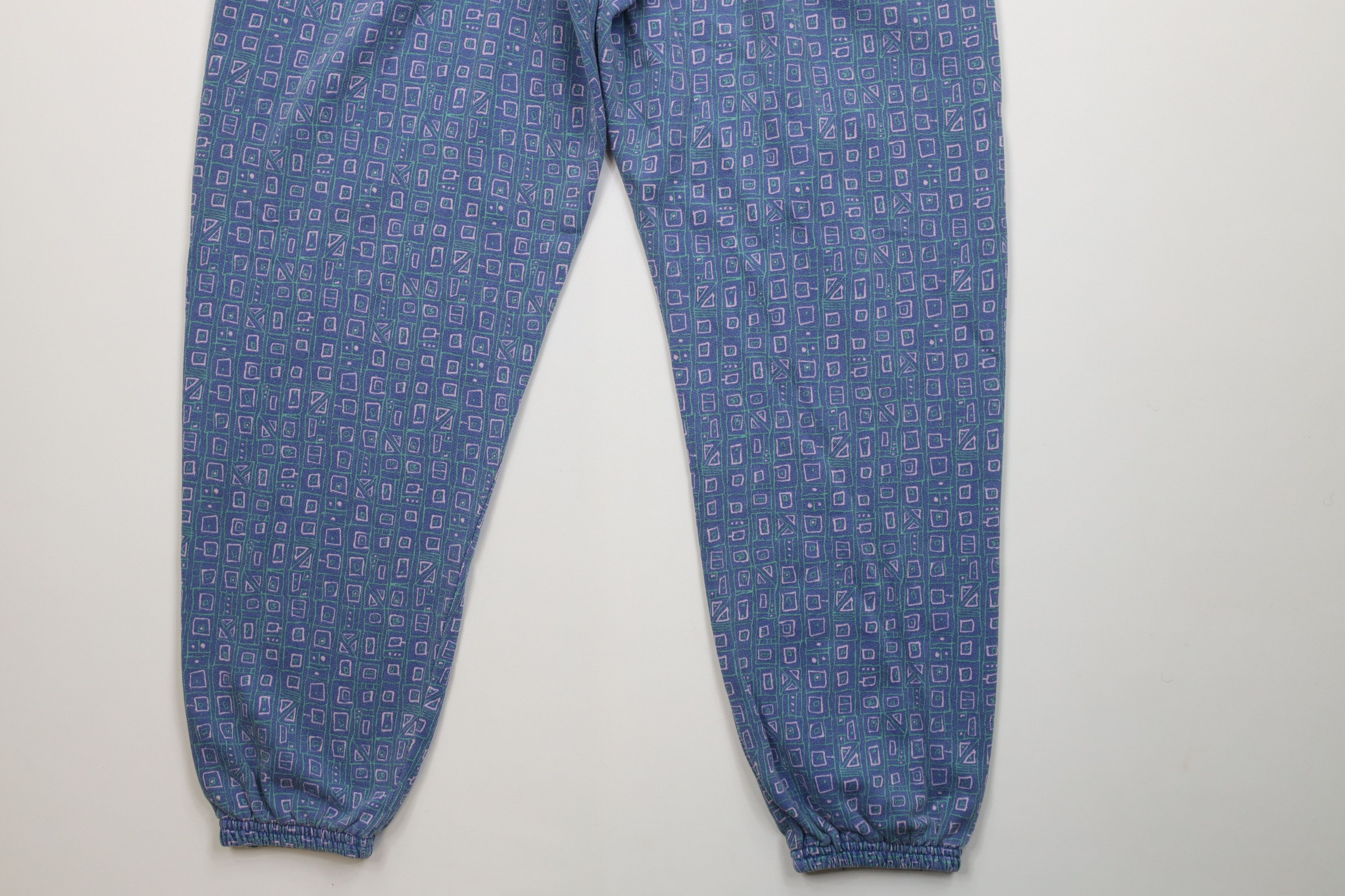 Vintage Vintage 90s Streetwear Abstract Harem Sweatpants Joggers USA Size 28" / US 6 / IT 42 - 13 Thumbnail