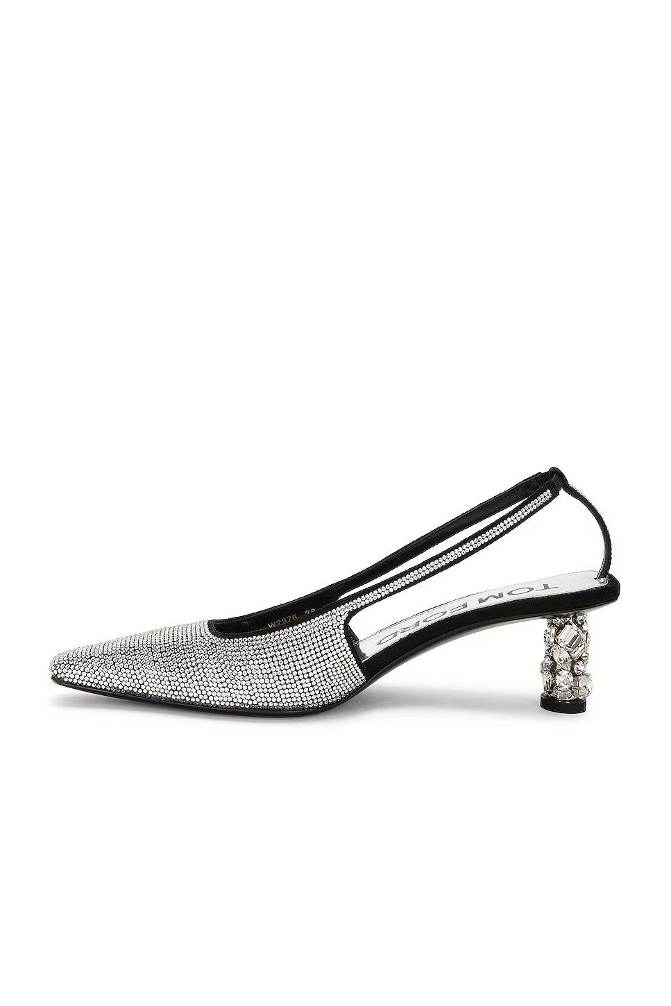 Tom Ford o1w1db11224 W2375 Slingback Pump in Silver Size US 9 / IT 39 - 5 Thumbnail