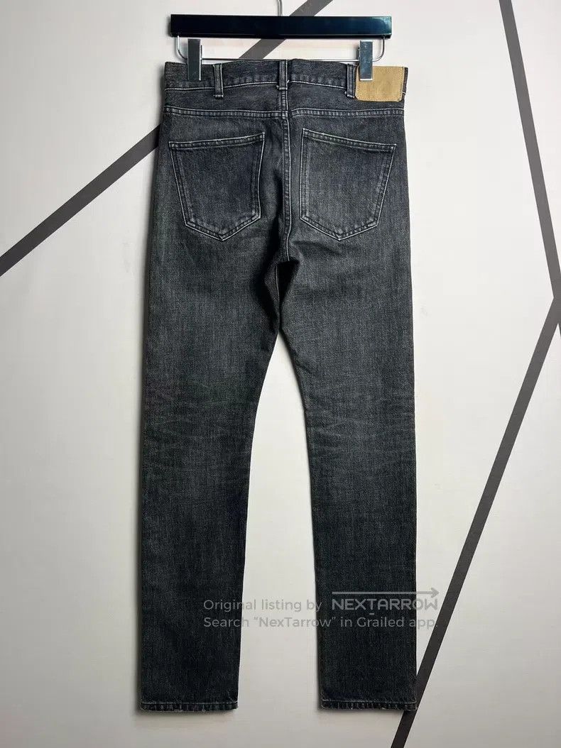 Celine Celine Smoke Black Washed Straight Leg Jeans Size US 28 / EU 44 - 2 Thumbnail
