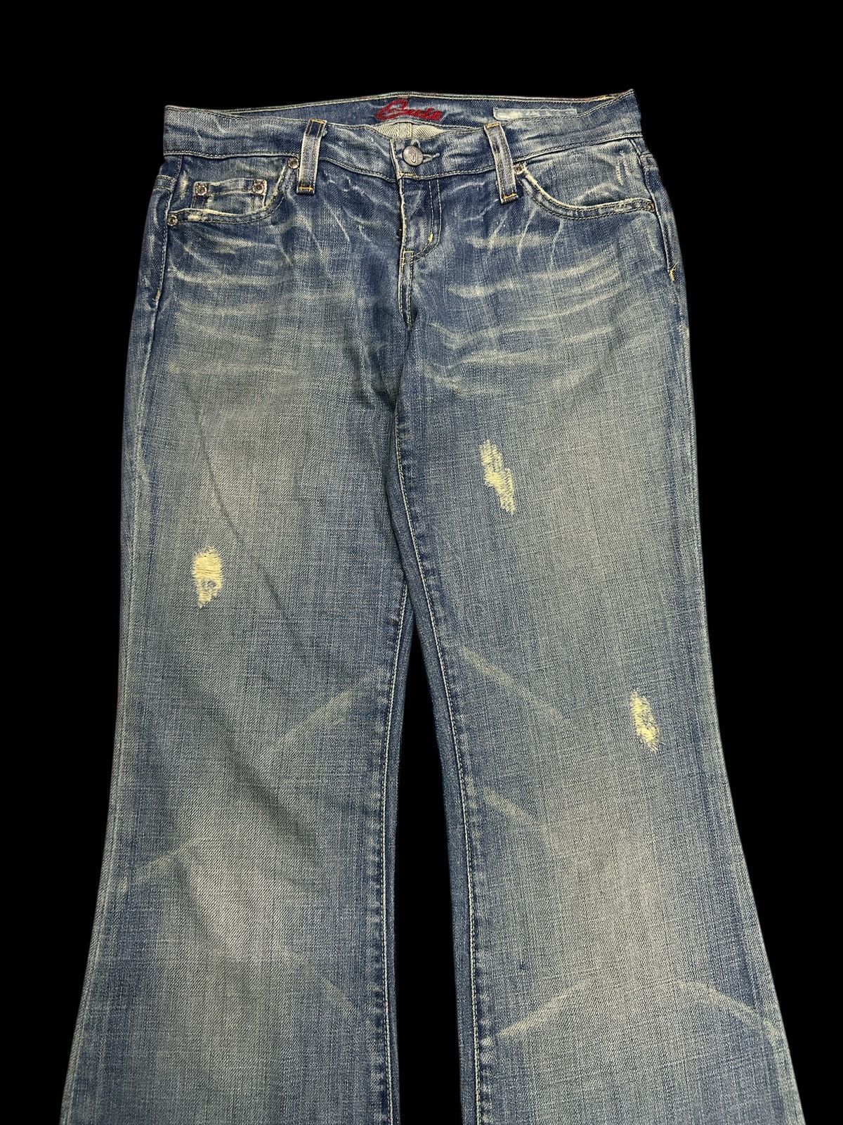 If Six Was Nine Vintage 90s Style Blue Cult Bootcut 💥❗️ Size US 29 - 3 Thumbnail