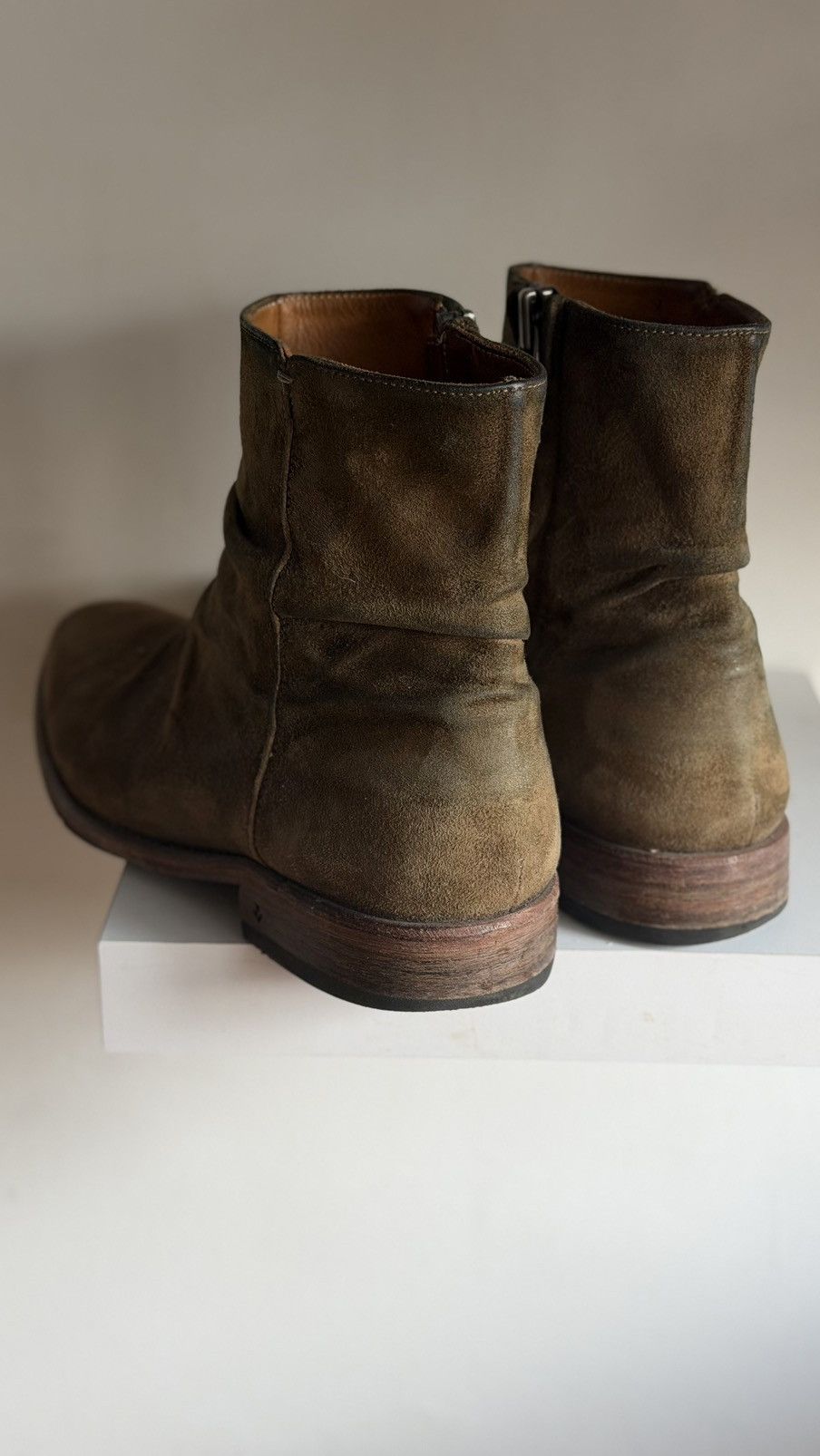 John Varvatos John Varvatos Sharpei Morrison suede leather boots 7.5 Size US 7.5 / EU 40-41 - 4 Thumbnail