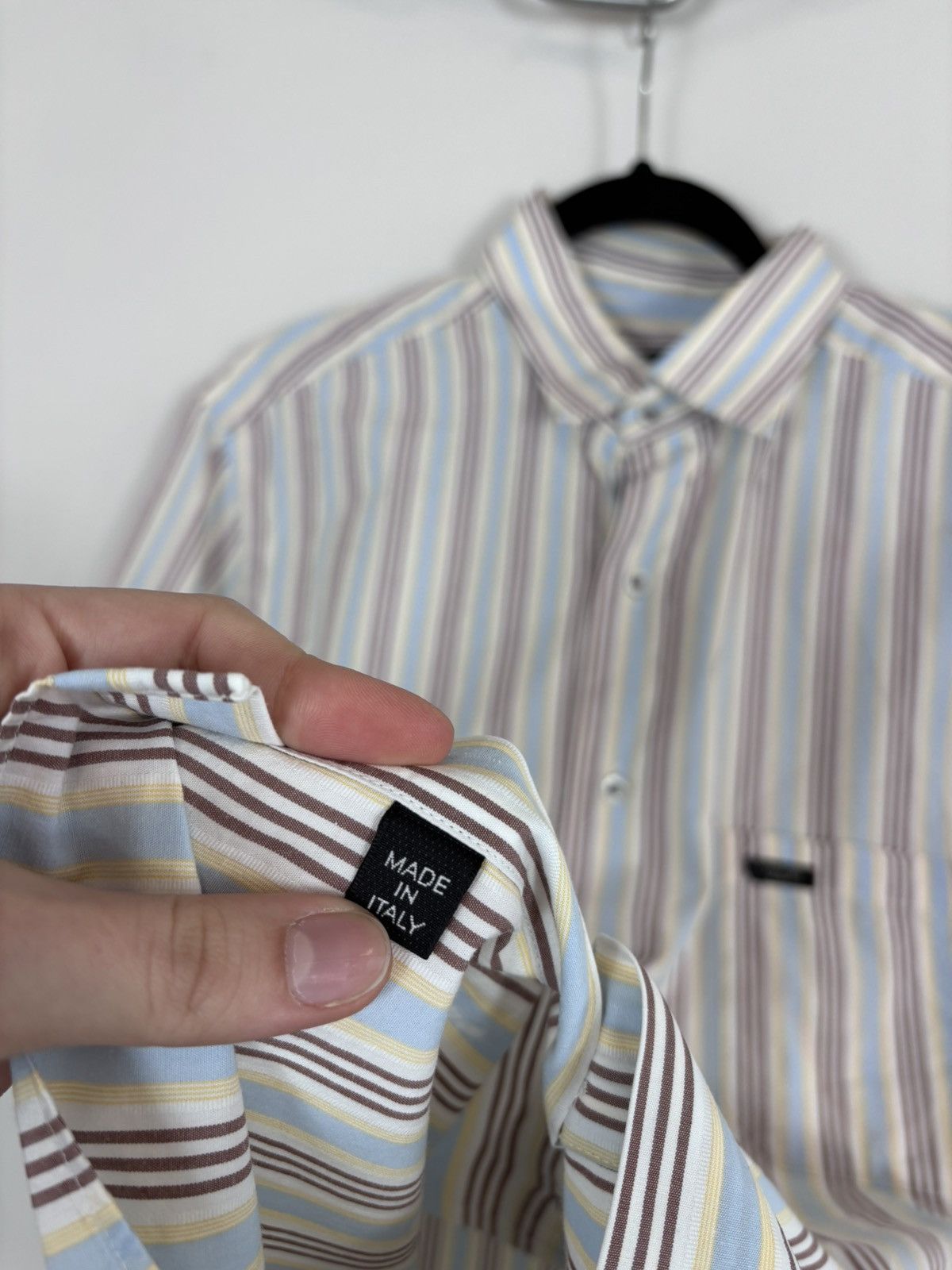 Just Cavalli Just Cavalli Race Vintage Men’s Striped Short Sleeve Shirt Size US L / EU 52-54 / 3 - 14 Thumbnail