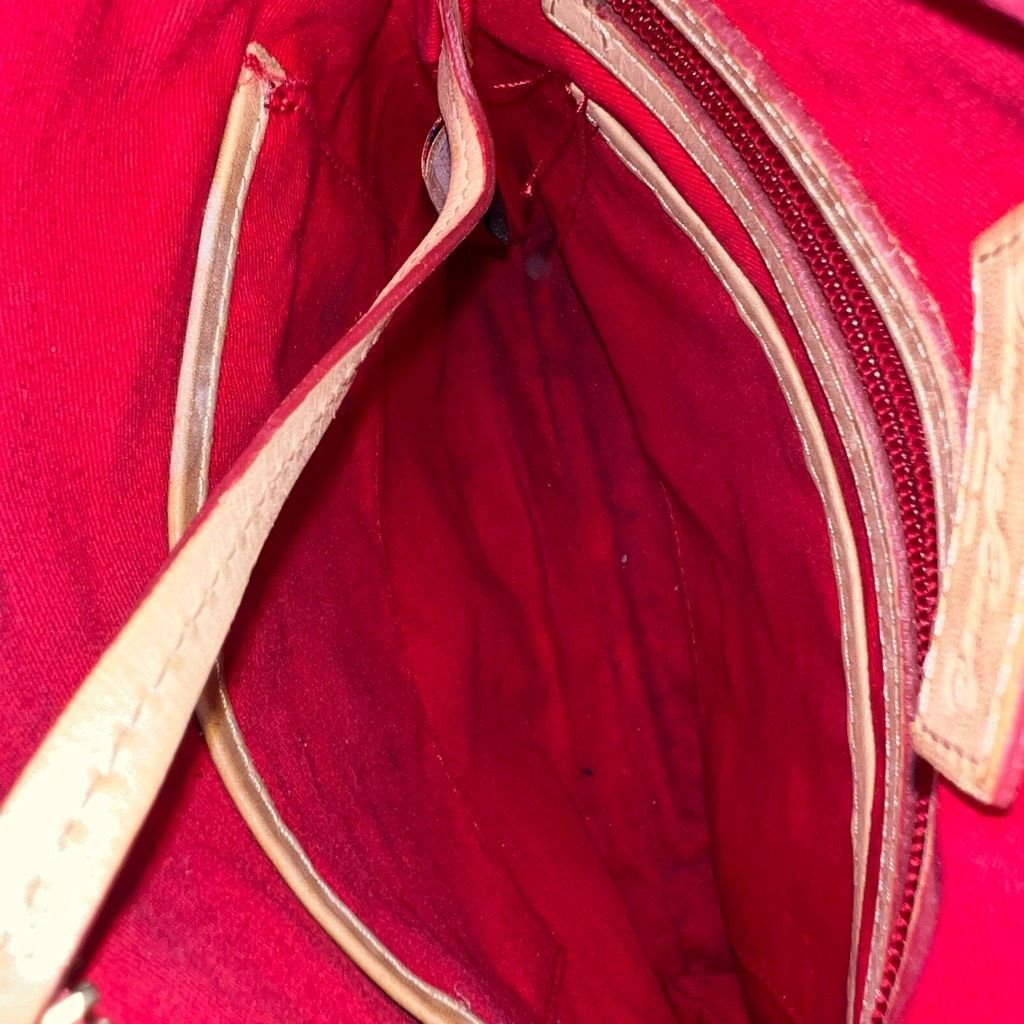 Dooney & Bourke Dooney & Bourke Hot Pink Letter Carrier Crossbody Leather Ba Size ONE SIZE - 9 Thumbnail
