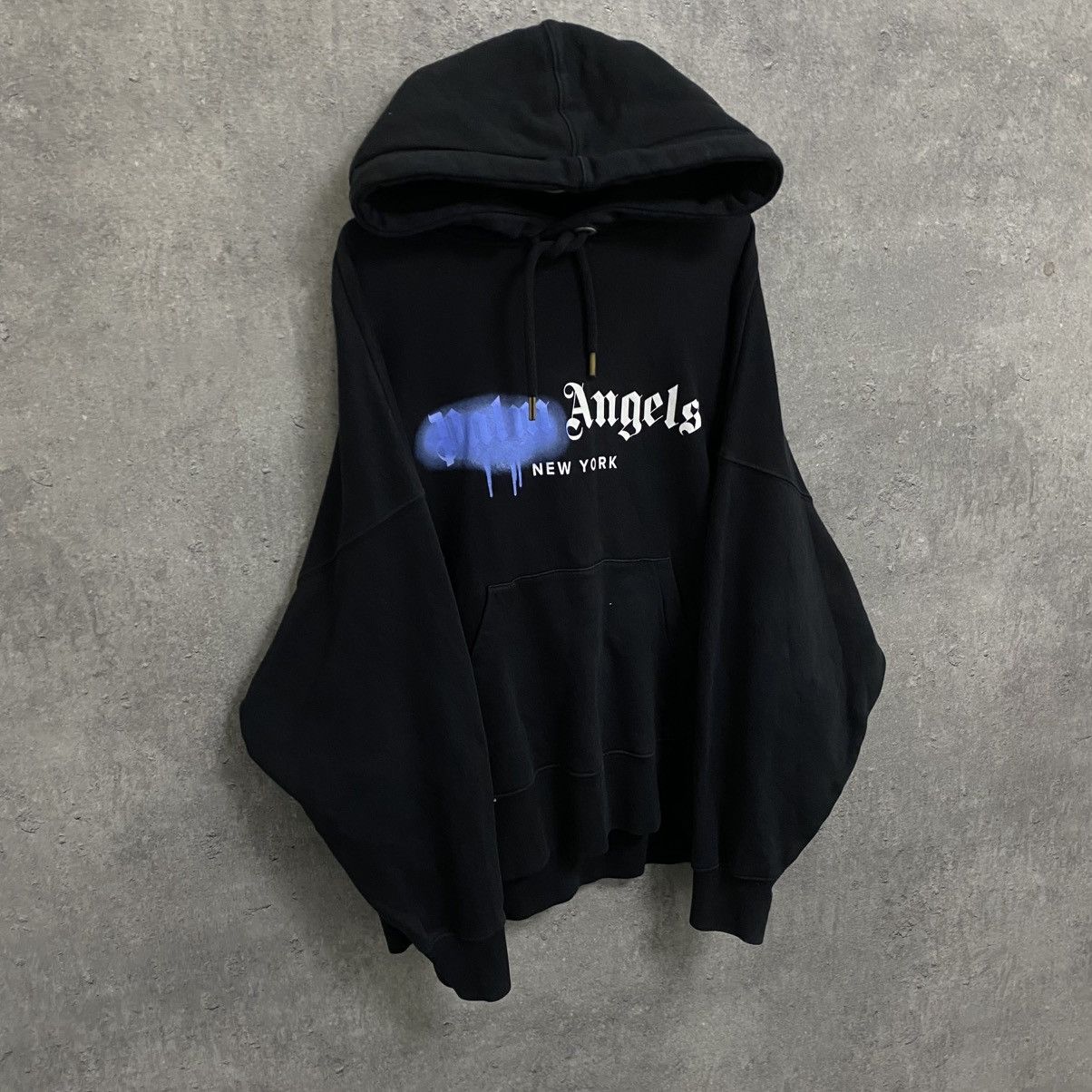 Palm Angels Palm Angels Sprayed Hoodie New York Size US L / EU 52-54 / 3 - 3 Thumbnail