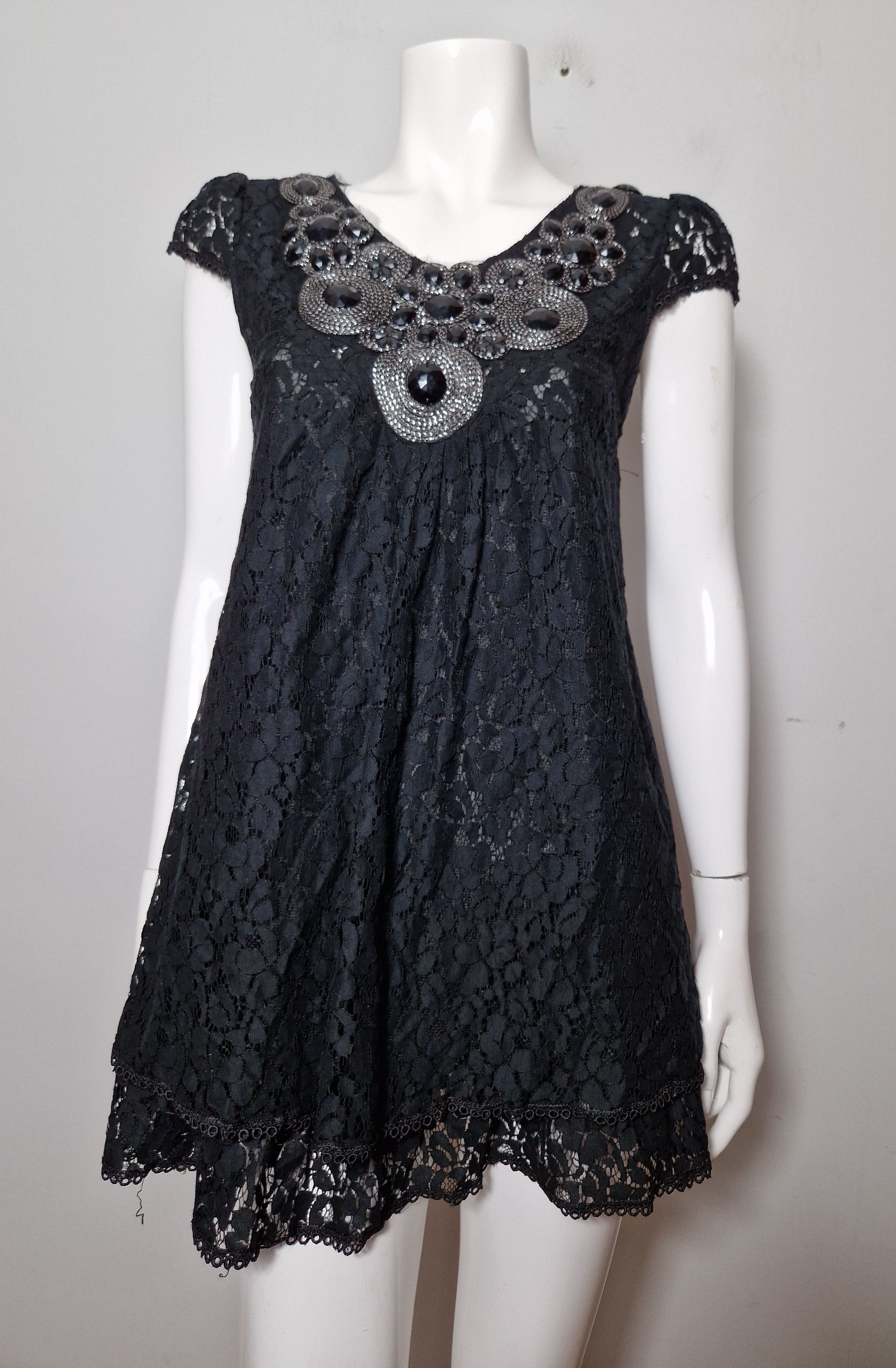 Hysteric Glamour × Vintage vintage lace goth punk blouse Size S / US 4 / IT 40 - 1 Thumbnail