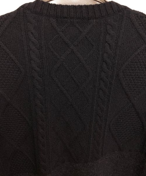 Yohji Yamamoto Yohji Yamamoto pour homme 23AW WOOL ALAN KNIT Size US L / EU 52-54 / 3 - 4 Thumbnail