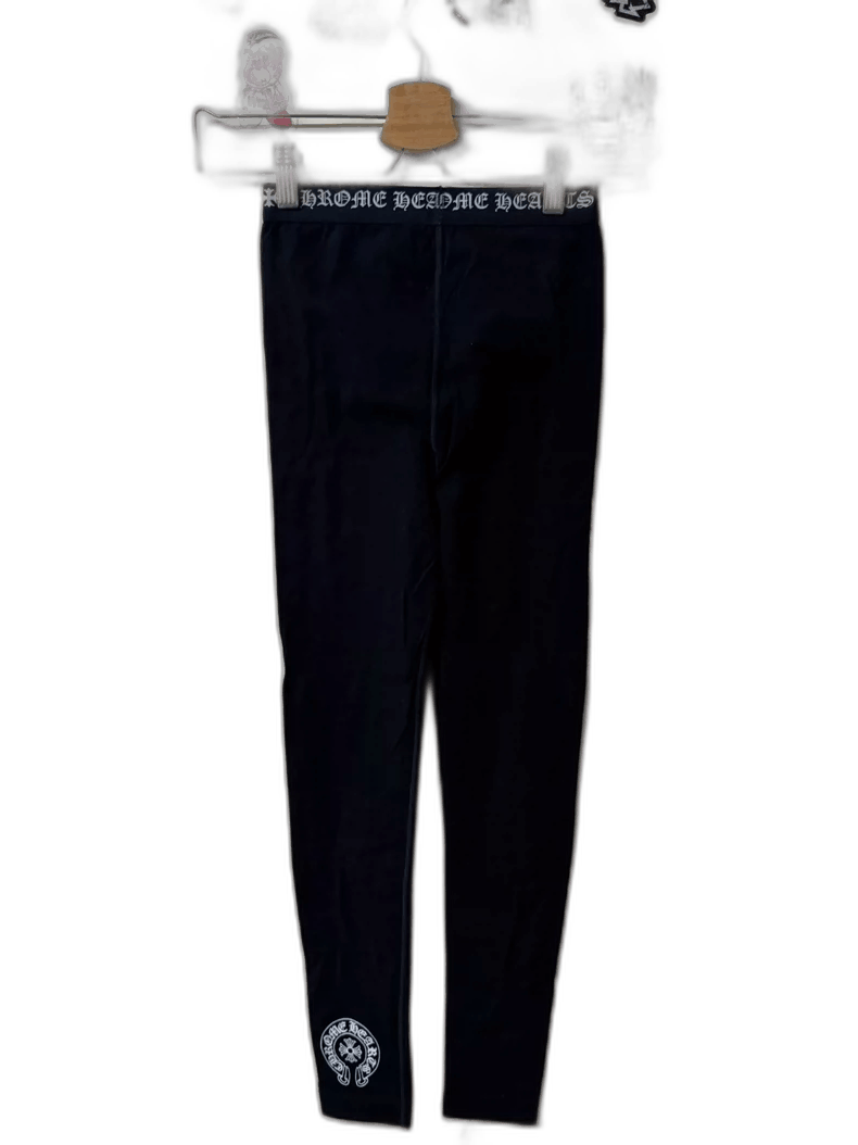 Chrome Hearts Chrome Hearts Letter Print Elastic Leggings Size US 26 / EU 42 - 1 Thumbnail