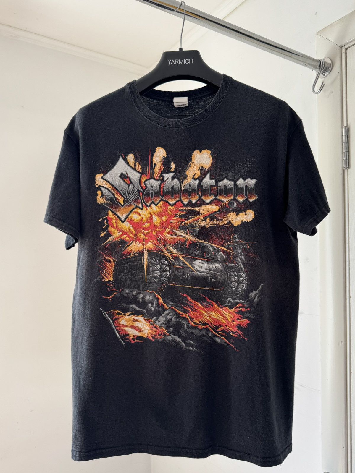 Band Tees VTG 2000s Sabaton The Last Stand Printed Band Tee Size US M / EU 48-50 / 2 - 1 Thumbnail