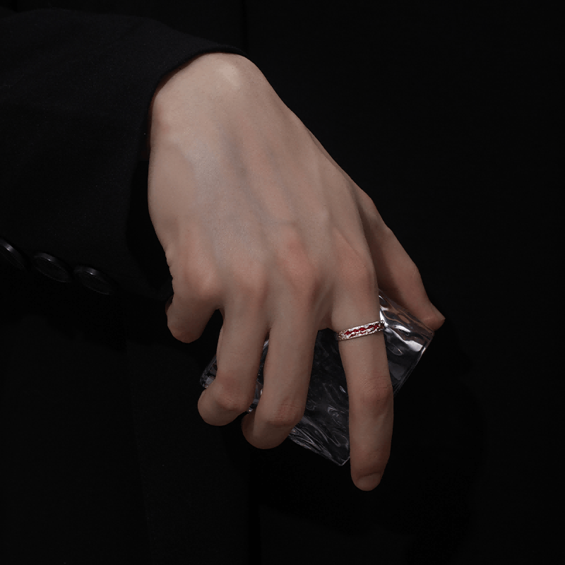 Jewelry Vintage Jewelry Rings Open Size Chrome Ring (Size 7-13) Size ONE SIZE - 6 Thumbnail