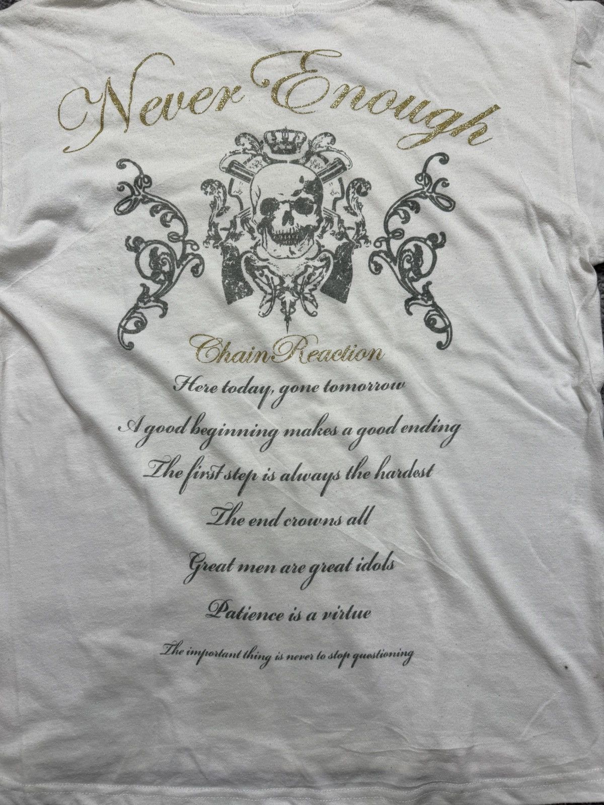 Beauty Beast Repezeen Poem Skull Japanese Style Shirt Size US L / EU 52-54 / 3 - 2 Thumbnail