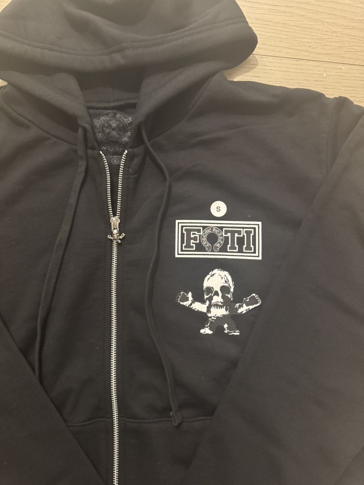Chrome Hearts chrome hearts foti zip-up hoodie Size US S / EU 44-46 / 1 - 3 Thumbnail