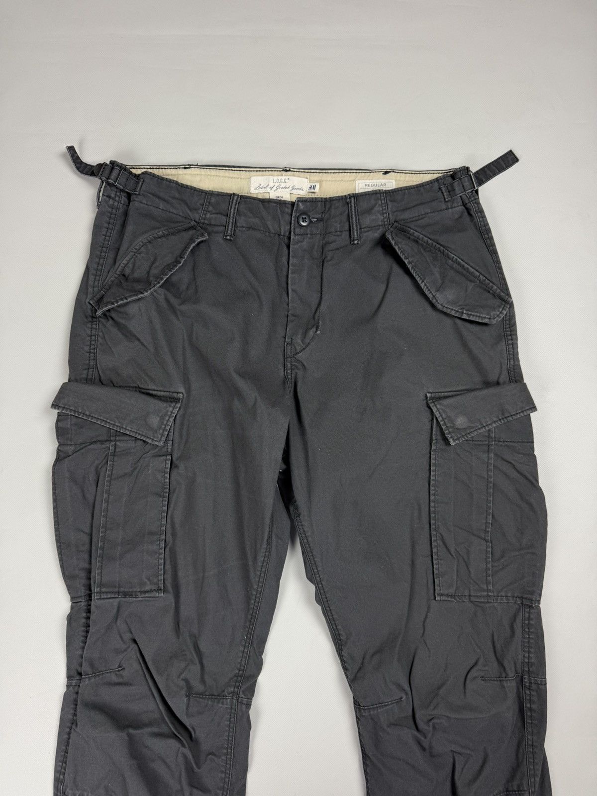 H&M H&M Men’s Cargo Pants Trousers Size 34 Cotton Size US 34 / EU 50 - 5 Thumbnail