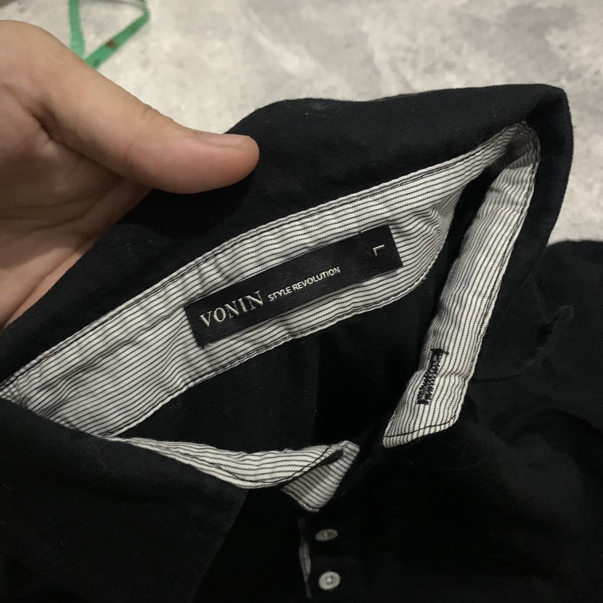 Japanese Brand Japanese Brand Vonin Longsleeve IfSixWasNine Style LGH Size US L / EU 52-54 / 3 - 3 Thumbnail