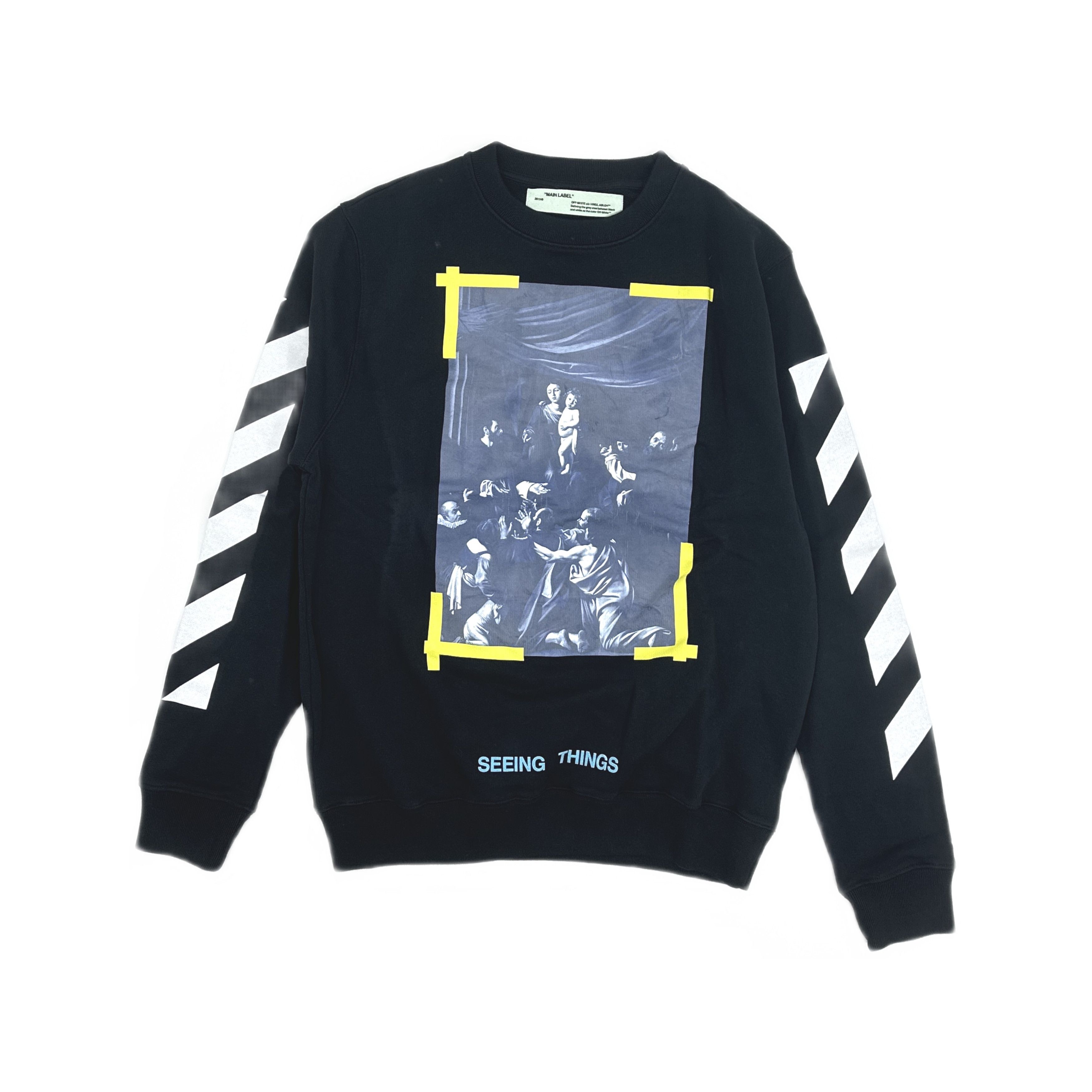 Off-White Off-White Caravaggio Sweatshirt Size S Size US S / EU 44-46 / 1 - 1 Thumbnail