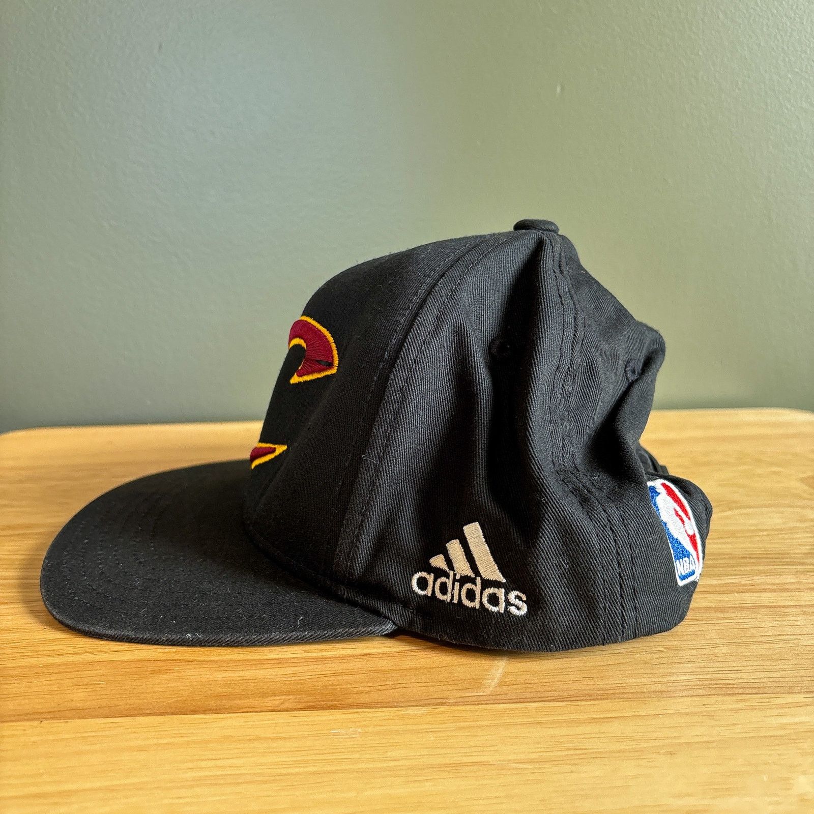 Adidas × NBA Adidas Cleveland Cavaliers NBA Basketball Youth SnapBack Hat Size ONE SIZE - 5 Thumbnail