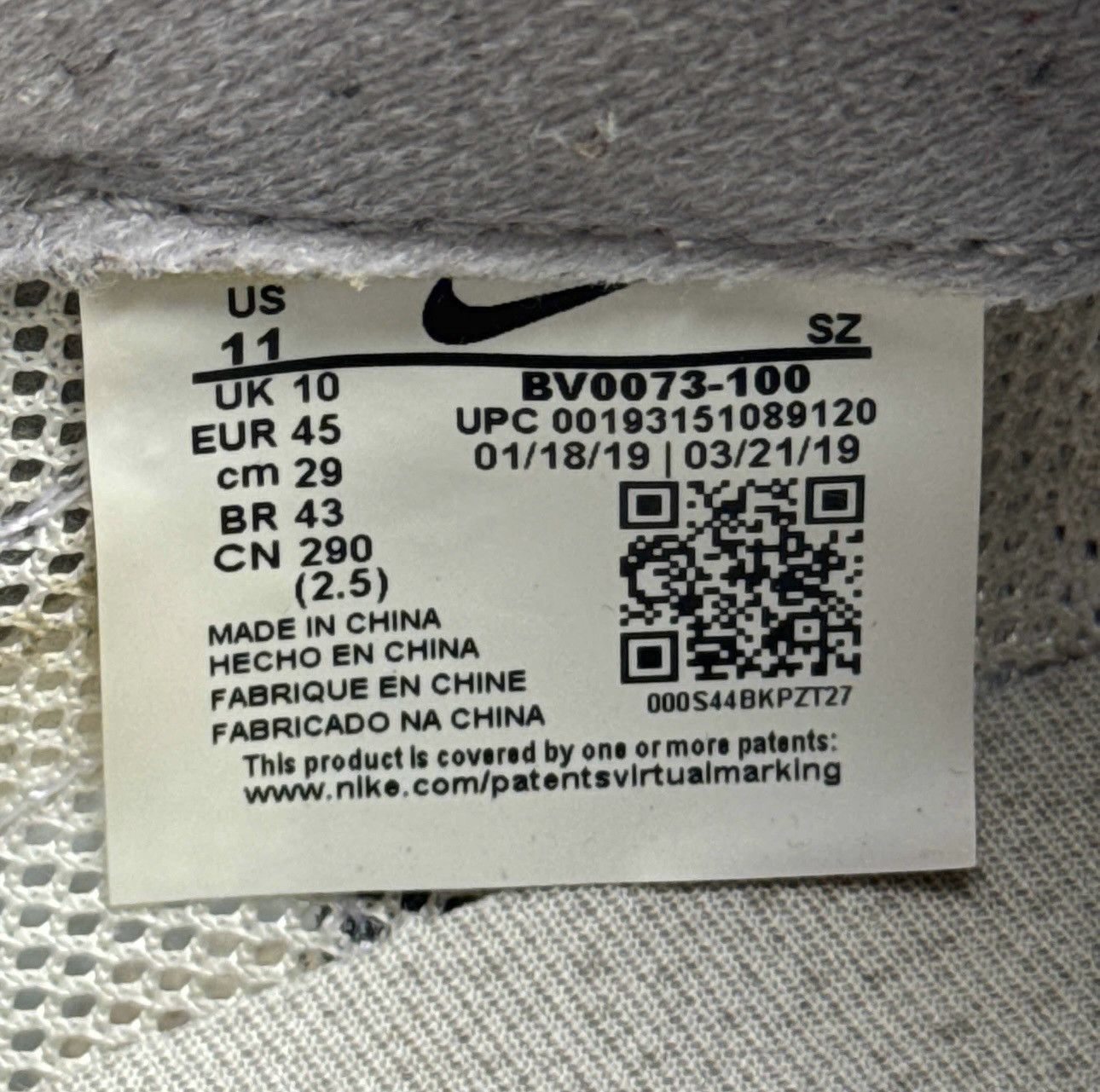 Nike × Sacai sacai x Nike LDWaffle 'White Nylon' Size US 11 / EU 44 - 7 Thumbnail