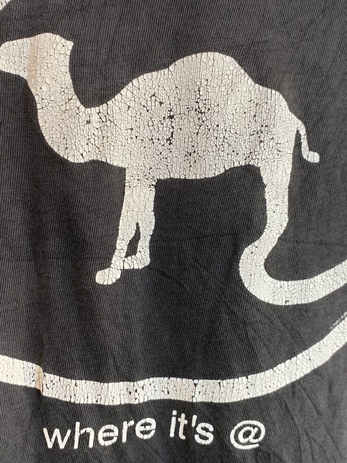 Camel RARE Vintage Camel Where Its @ Single Stitch Cigarette Shirt Size US XL / EU 56 / 4 - 5 Thumbnail