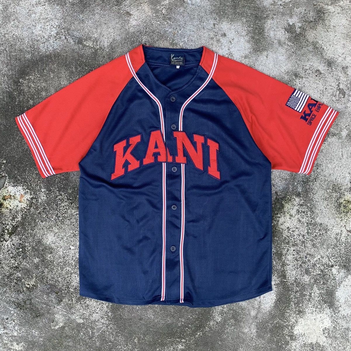 Karl Kani Karl Kani Baseball Jersey Size US L / EU 52-54 / 3 - 2 Thumbnail