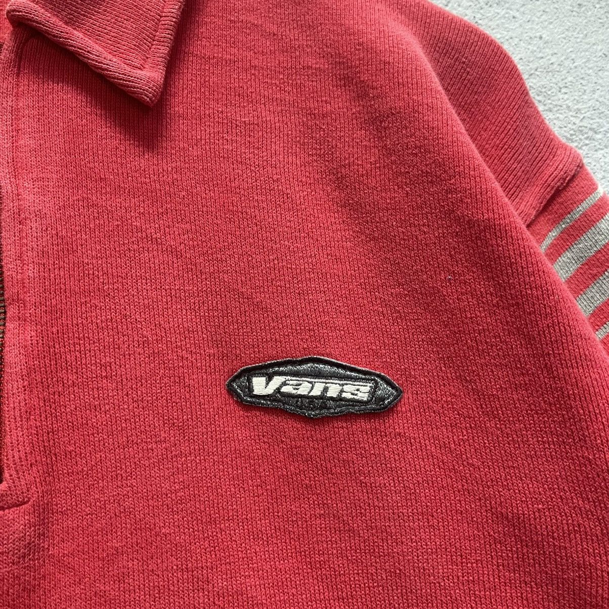 Vans 90s Vans Embroidered Logo Quarter Zip Sweatshirt Size US L / EU 52-54 / 3 - 3 Thumbnail