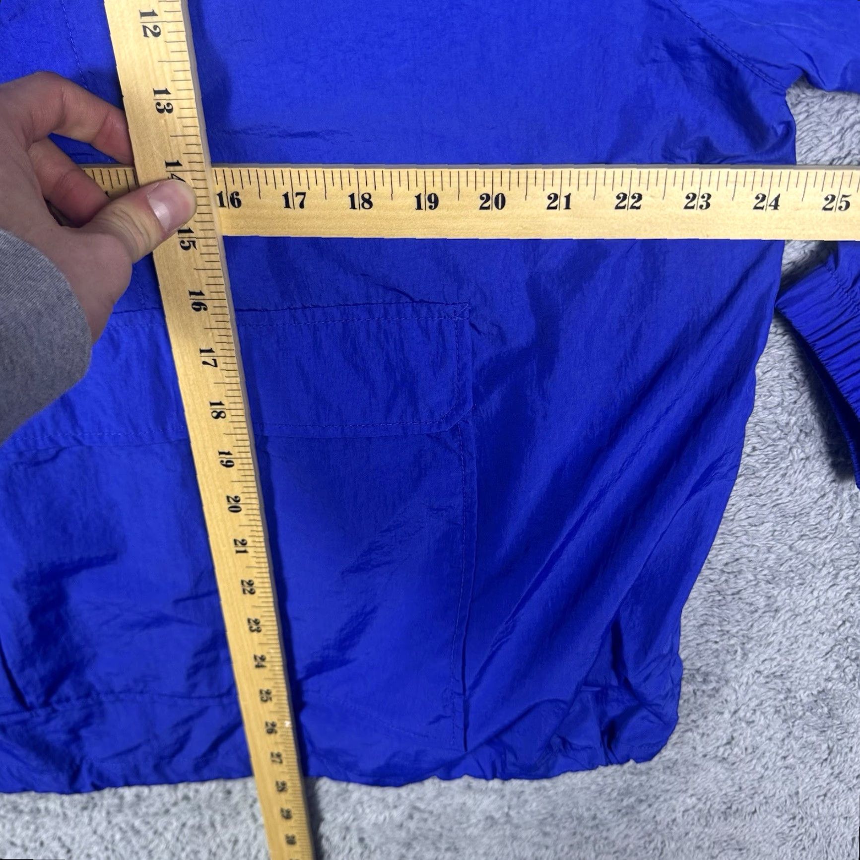 Banana Republic Banana Republic Jacket Womens L Sport Windbreaker Anorak Packable Wind Water Res Blue Regular Size Size L / US 10 / IT 46 - 7 Thumbnail