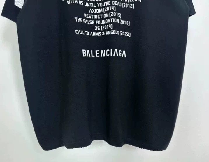 Balenciaga Balenciaga Music Short Sleeve T Size US M / EU 48-50 / 2 - 9 Thumbnail