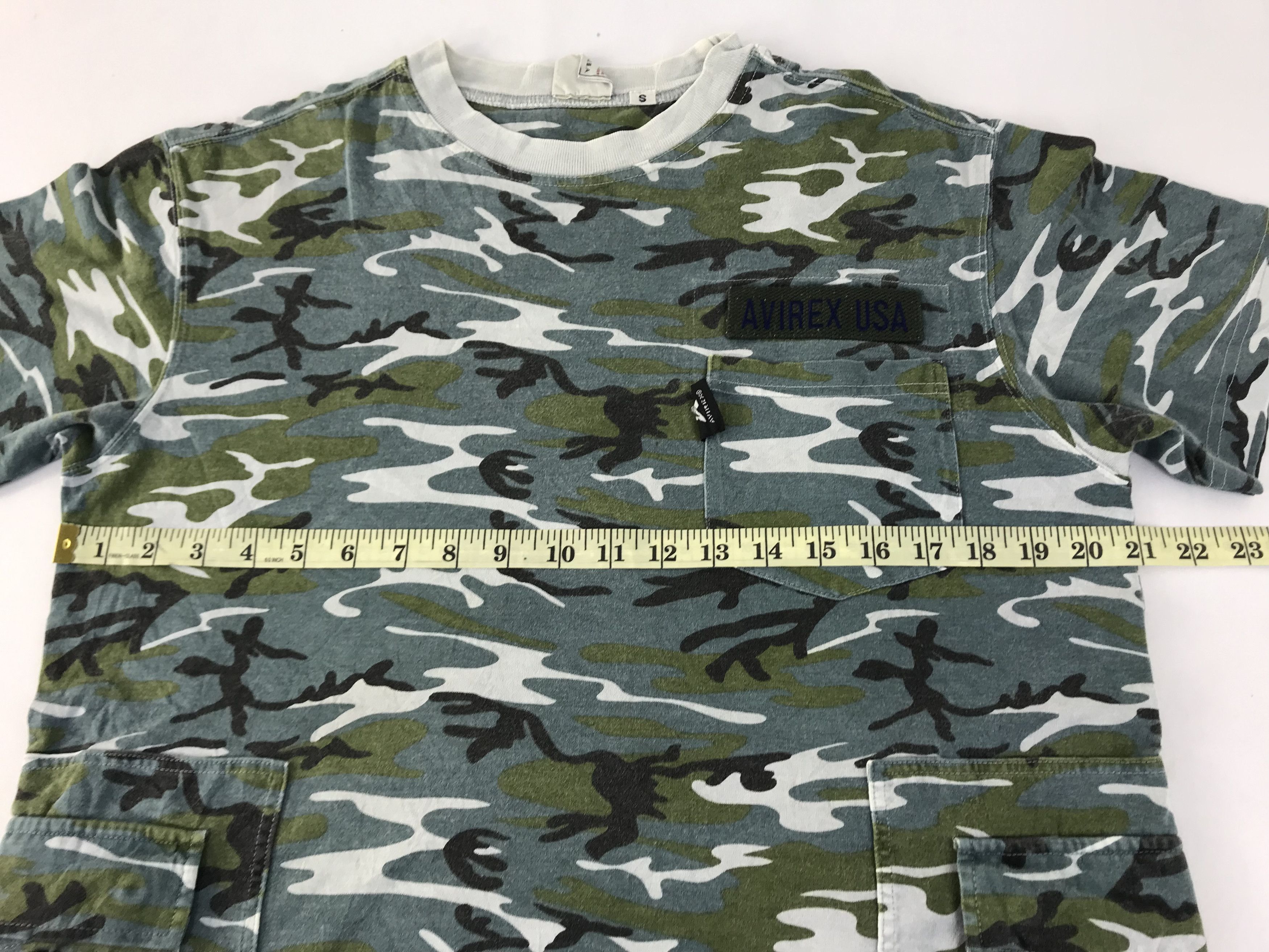 Avirex Avirex USA Army Camo Single Pocket Printed Logo Size US M / EU 48-50 / 2 - 12 Thumbnail