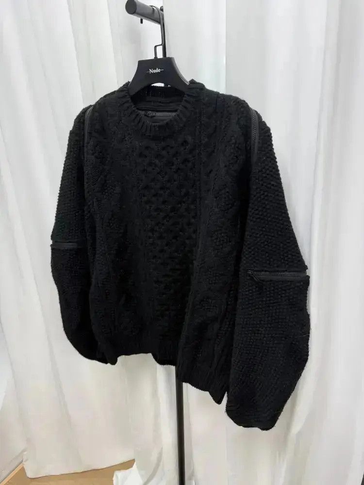 Takahiromiyashita The Soloist. Sz 48 Takahiromiyashita the Soloist 19AW Multi-zip Knitwear Size US M / EU 48-50 / 2 - 2 Thumbnail