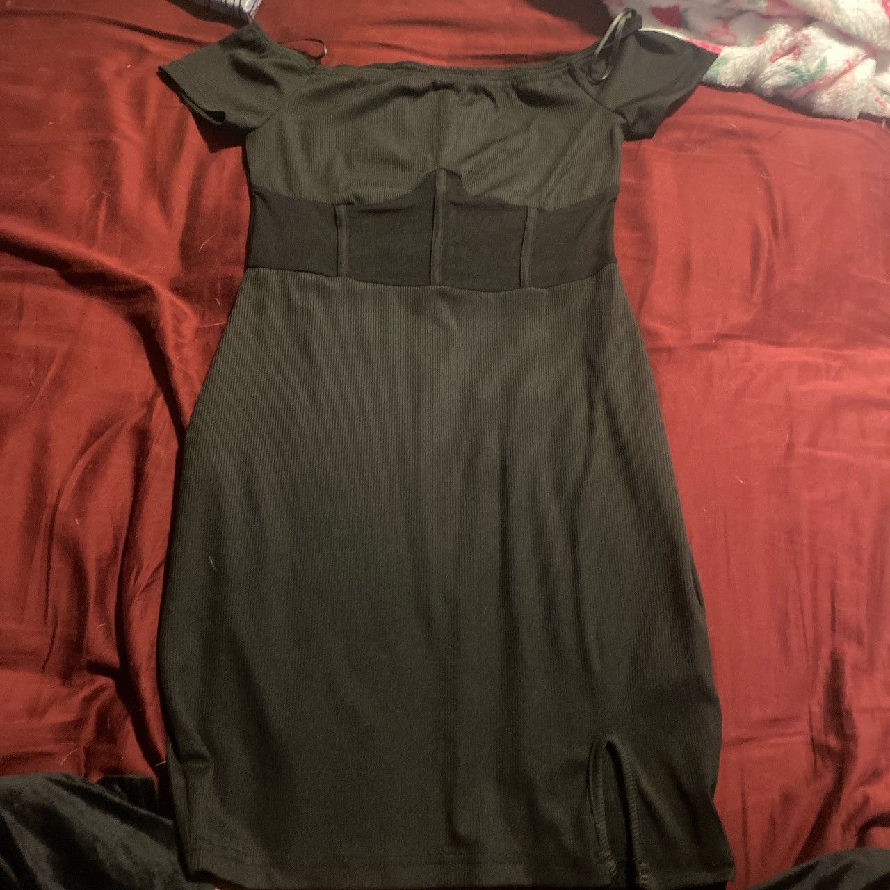 Other Beautiful black dress with mesh in middle Size M / US 6-8 / IT 42-44 - 1 Preview