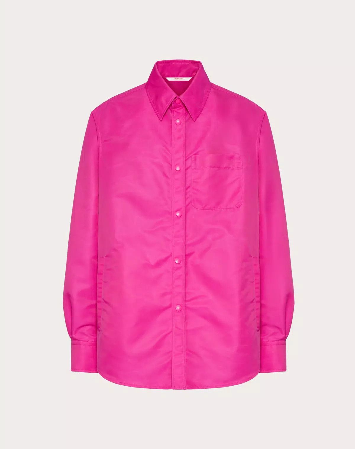 Valentino oc11z0625 Nylon Shirt Jacket in Pink Size US M / EU 48-50 / 2 - 1 Thumbnail