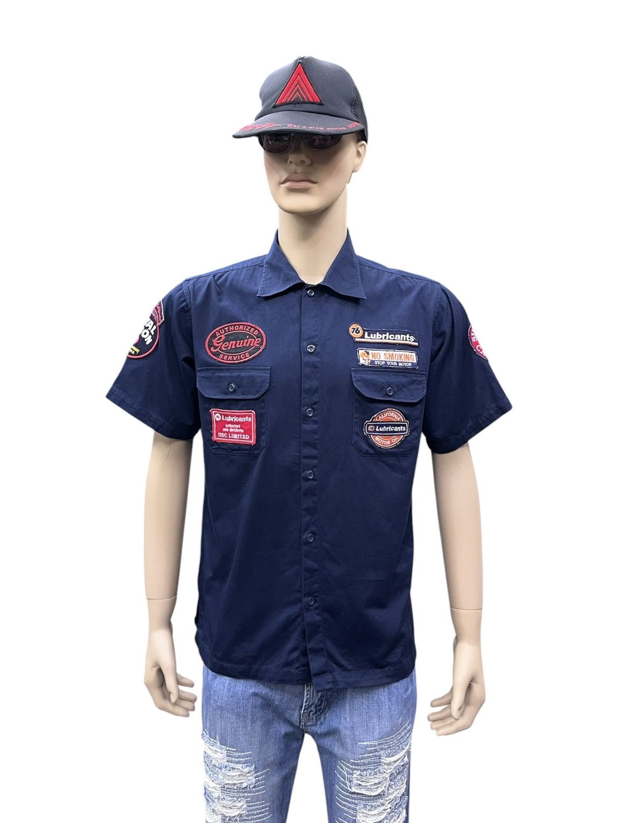 Racer Worldwide 🏁Vintage 90s Advan Yokohama YKK Snapback Mesh Trucker Cap Size ONE SIZE - 2 Thumbnail
