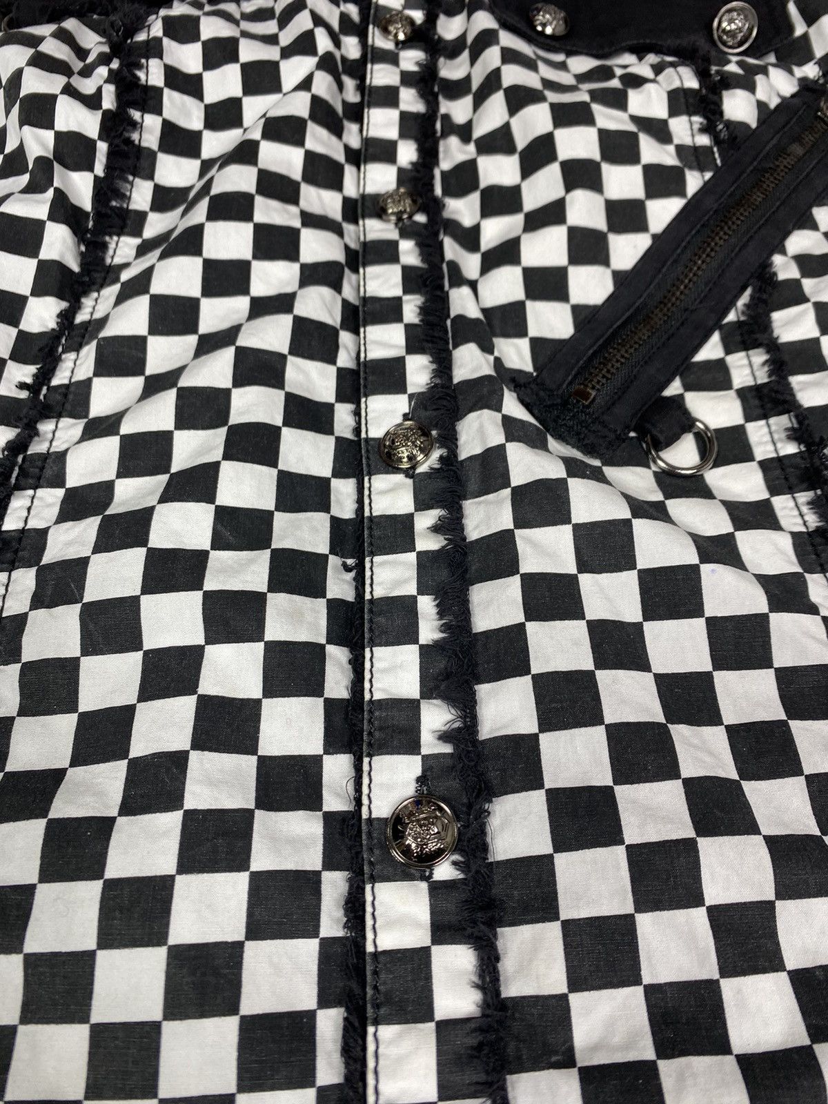 Le Grande Bleu (L.G.B.) Algonquins Checked Button Shirt Size M / US 6-8 / IT 42-44 - 4 Thumbnail