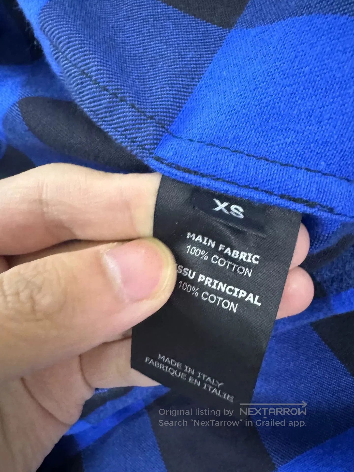 Vetements Vetements 18SS Bathrobe in Blue. Size US M / EU 48-50 / 2 - 6 Thumbnail