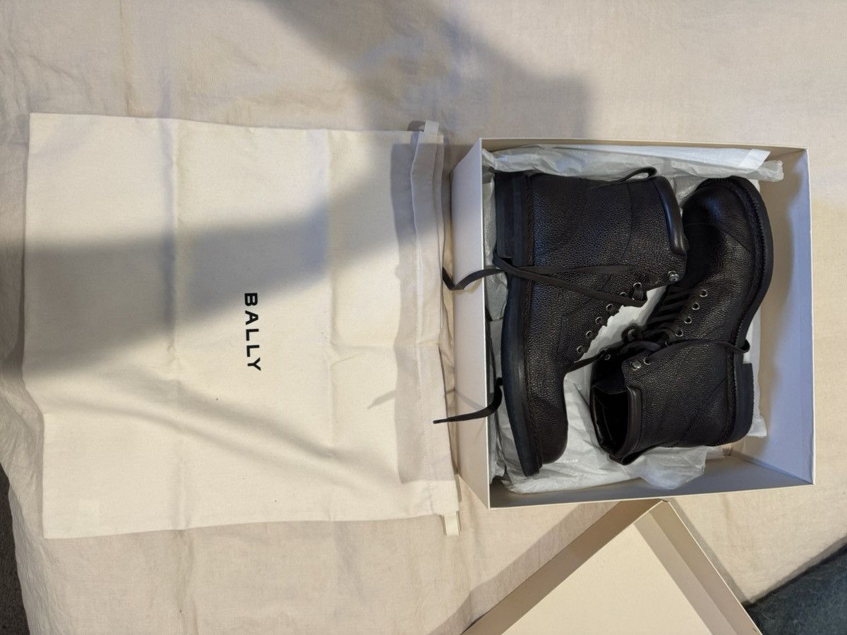 Bally Bally Nedward Brown Pebbled Leather Boots 10UK/11US Size US 11 / EU 44 - 7 Thumbnail
