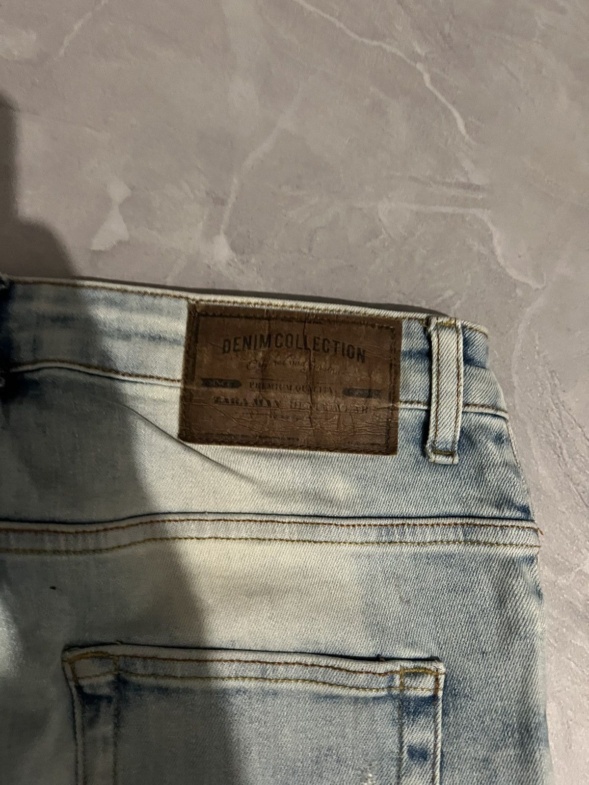 Vintage Vintage Skinny Light Blue Fresh / Balenciaga Style Y2K Size US 30 / EU 46 - 8 Thumbnail