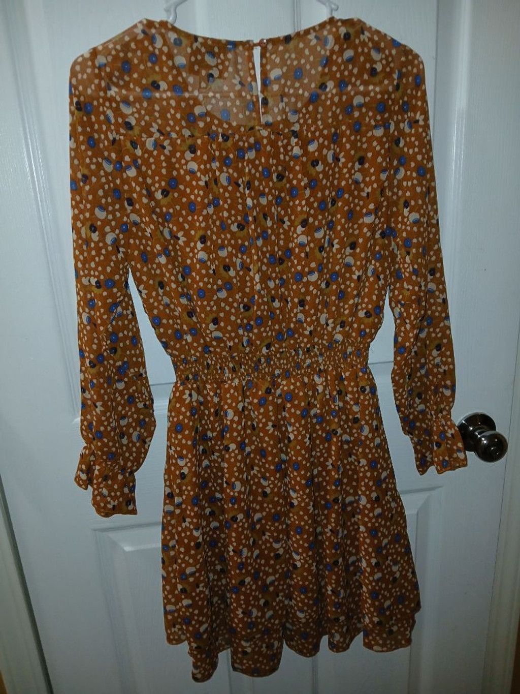 Hyden Yoo Hayden Los Angeles Floral Smocked Mini Dress Small Size S / US 4 / IT 40 - 8 Thumbnail