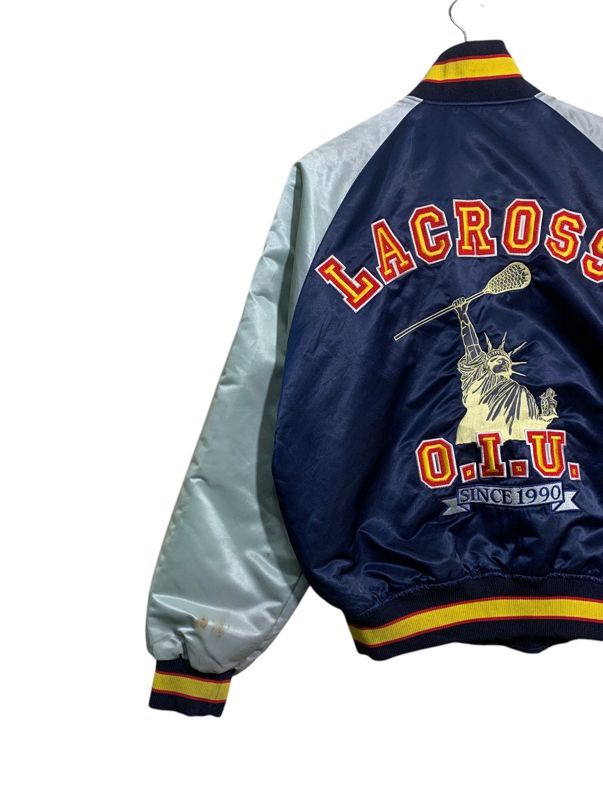 Vintage 🔥VTG LACROSSE COLLAGE BASEBALL JACKETS Size US M / EU 48-50 / 2 - 2 Thumbnail