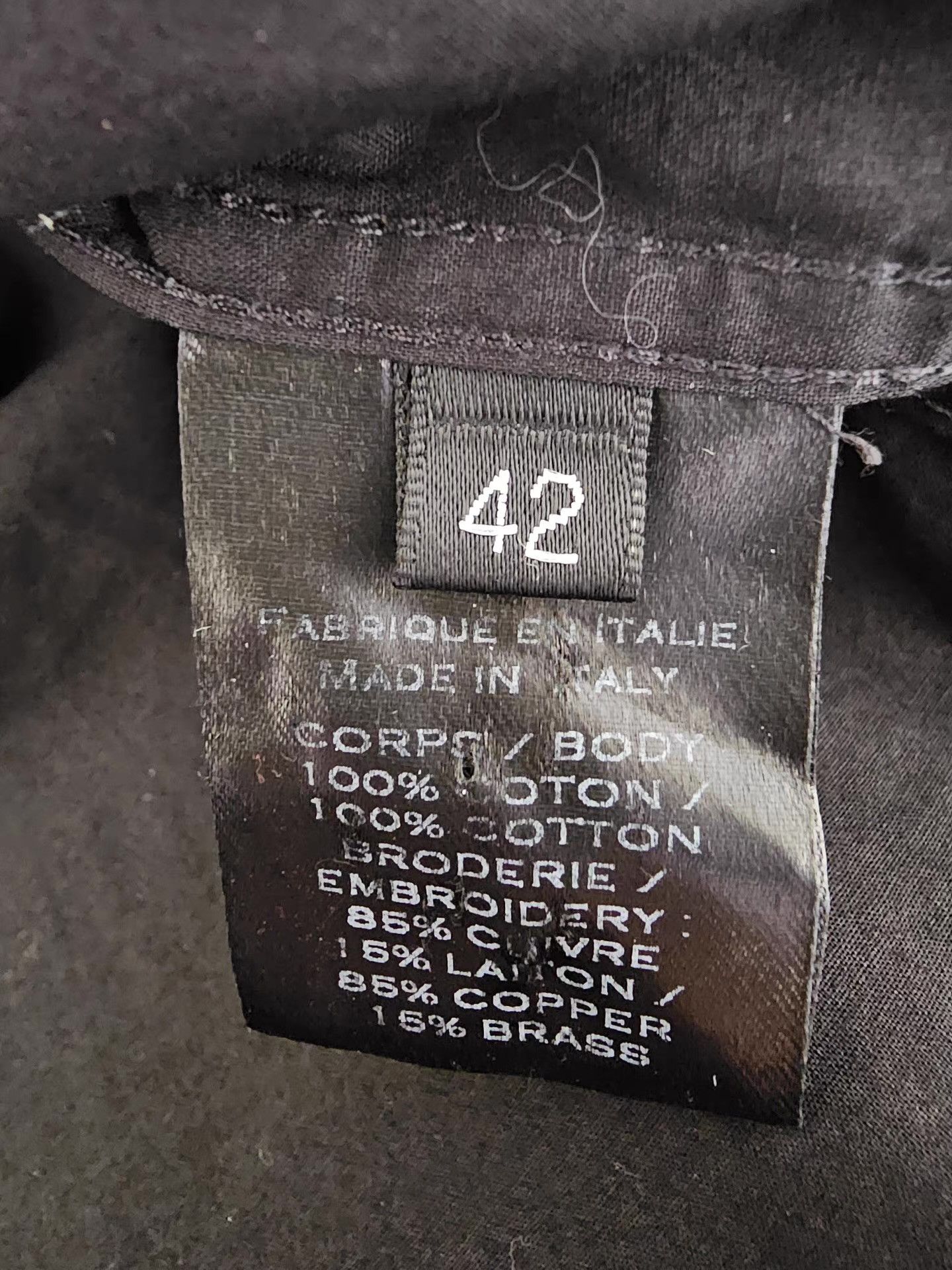 Balmain Balmain Men's Black Shirt Q4 Size US L / EU 52-54 / 3 - 6 Thumbnail